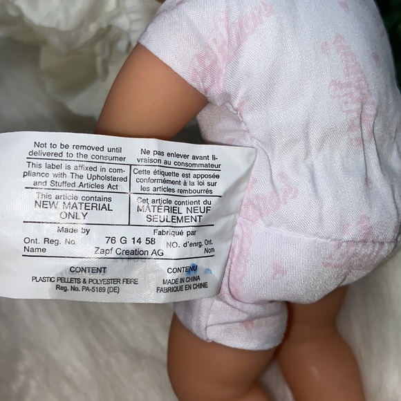 RARE Vintage 1999 Jolly Dolly Blond Baby Doll - Picture 14 of 17